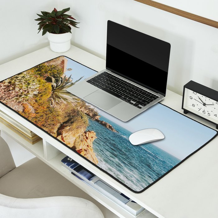 california coast xiv / laguna beach Desk Mat Gallery Image 2