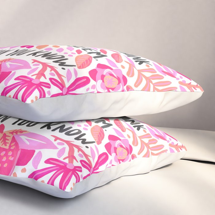 Always Remember - Pink OmbrÃ© Palette Pillow Sham Gallery Image 3