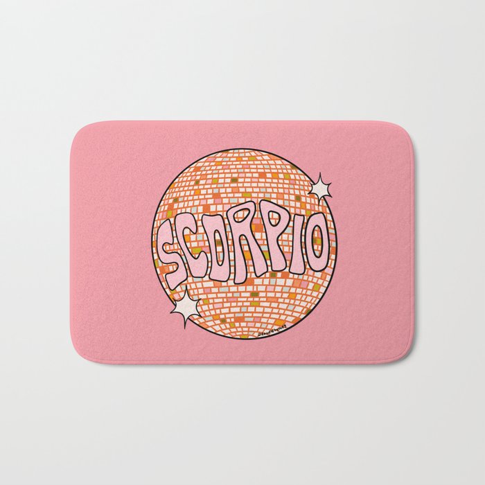 Scorpio Disco Ball Bath Mat Gallery Image 1