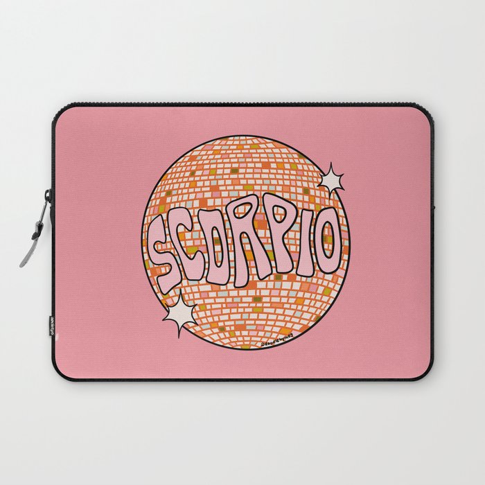 Scorpio Disco Ball Laptop Sleeve Gallery Image 1