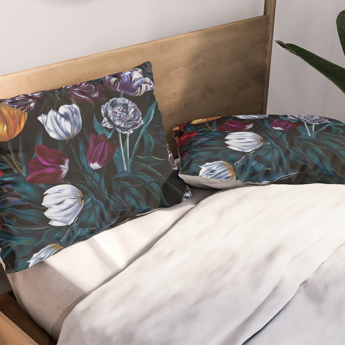 EXOTIC GARDEN - NIGHT XIV Pillow Sham Gallery Image 2
