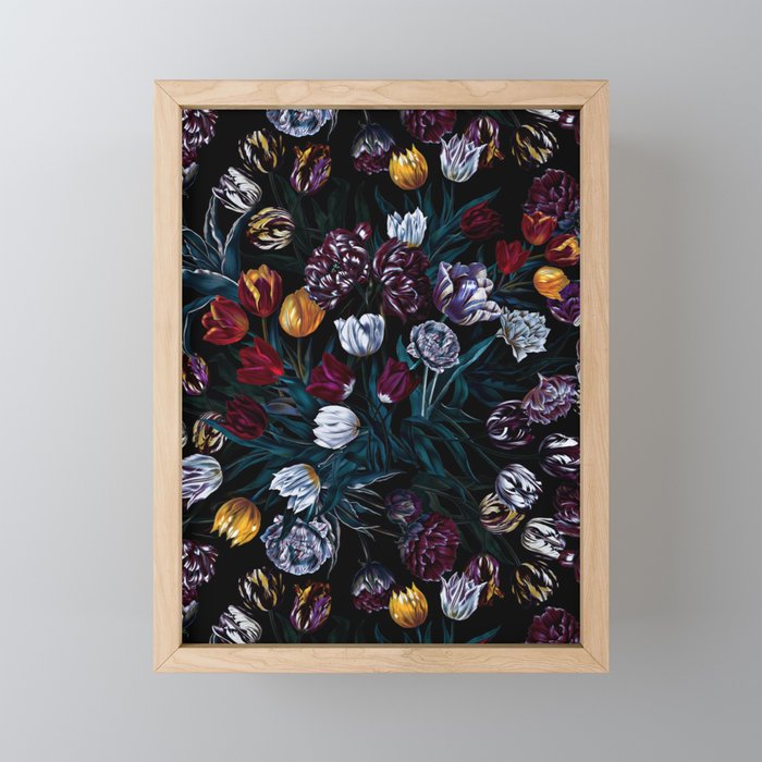 EXOTIC GARDEN - NIGHT XIV Mini Art Print Gallery Image 1