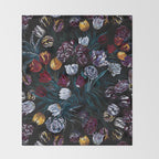 EXOTIC GARDEN - NIGHT XIV Throw Blanket Gallery Image 2