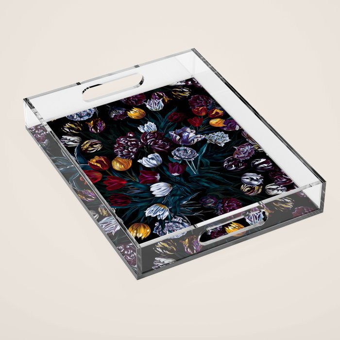 EXOTIC GARDEN - NIGHT XIV Acrylic Tray Gallery Image 1