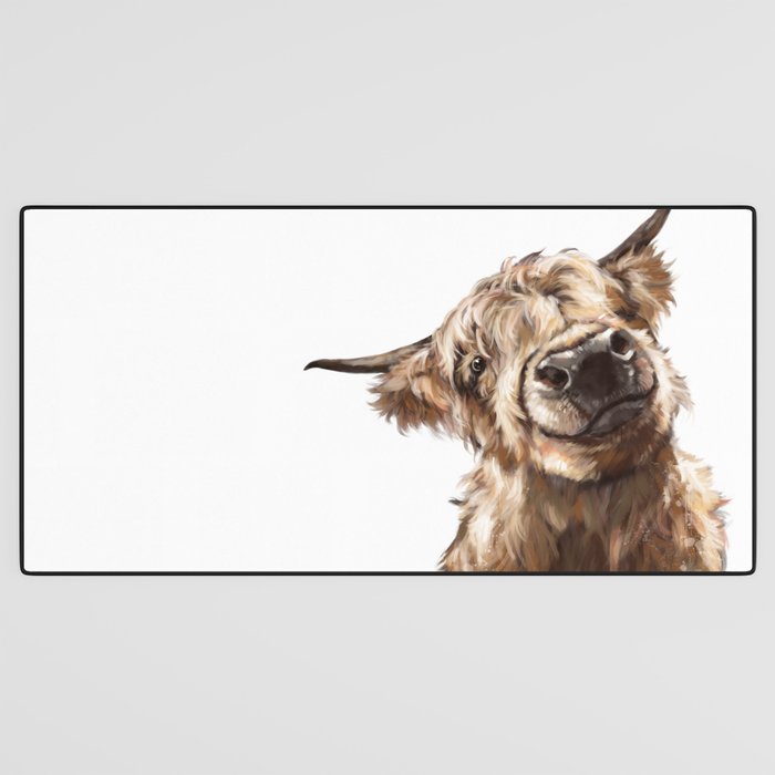 Highland Cow Desk Mat Gallery Image 3