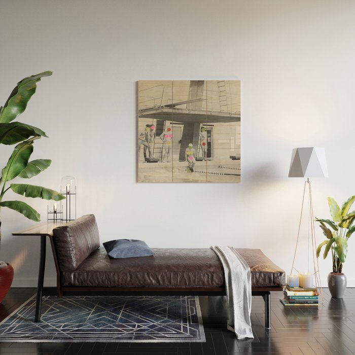 Modesty Wood Wall Art Gallery Image 2