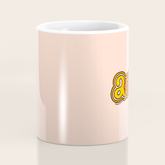 Aries Doodle Letters Coffee Mug Gallery Image 4