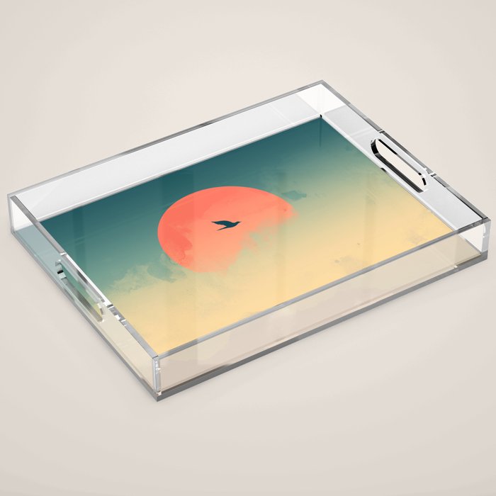 Lonesome Traveler Acrylic Tray Gallery Image 1