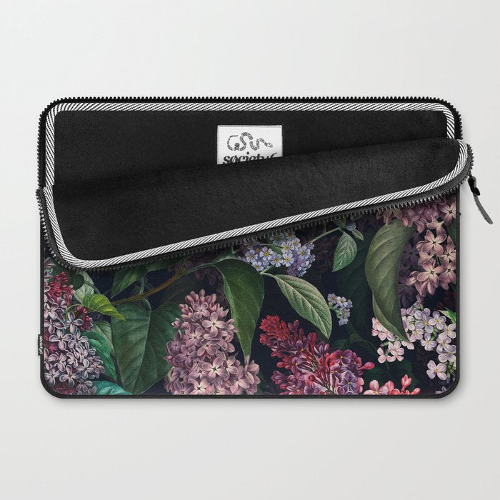 Lilac Garden Laptop Sleeve Gallery Image 2