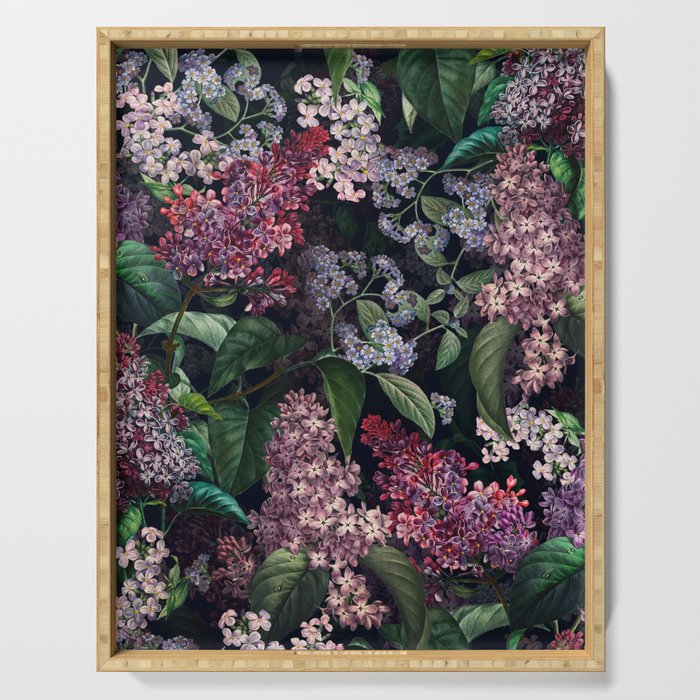 Lilac Garden Serving Tray Gallery Image 1