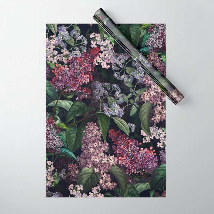 Lilac Garden Wrapping Paper Gallery Image 1