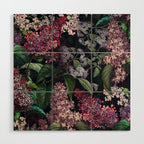 Lilac Garden Wood Wall Art Gallery Image 1