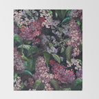 Lilac Garden Throw Blanket Gallery Image 2