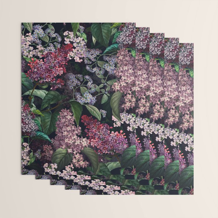 Lilac Garden Wrapping Paper Gallery Image 3
