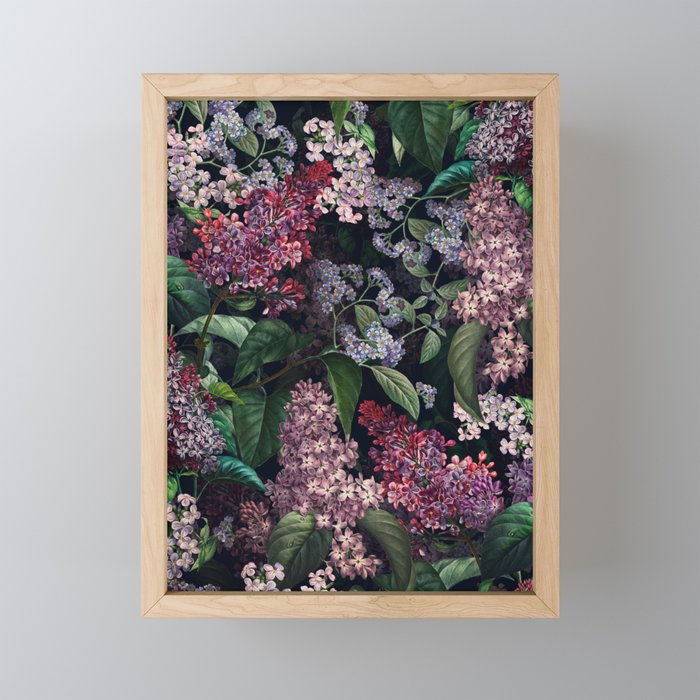 Lilac Garden Mini Art Print Gallery Image 1