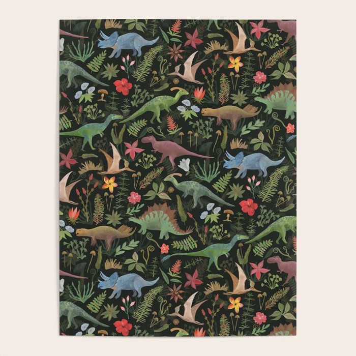 Dinosaur Jungle Poster Gallery Image 4