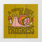 Snail Pace Wood Wall Art Gallery Image 1