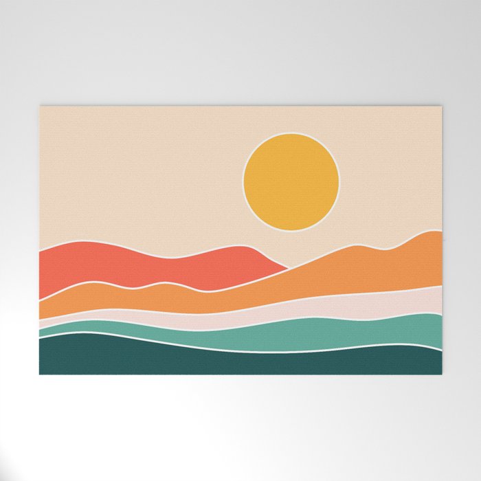 Abstract Landscape 23A Welcome Mat Gallery Image 1