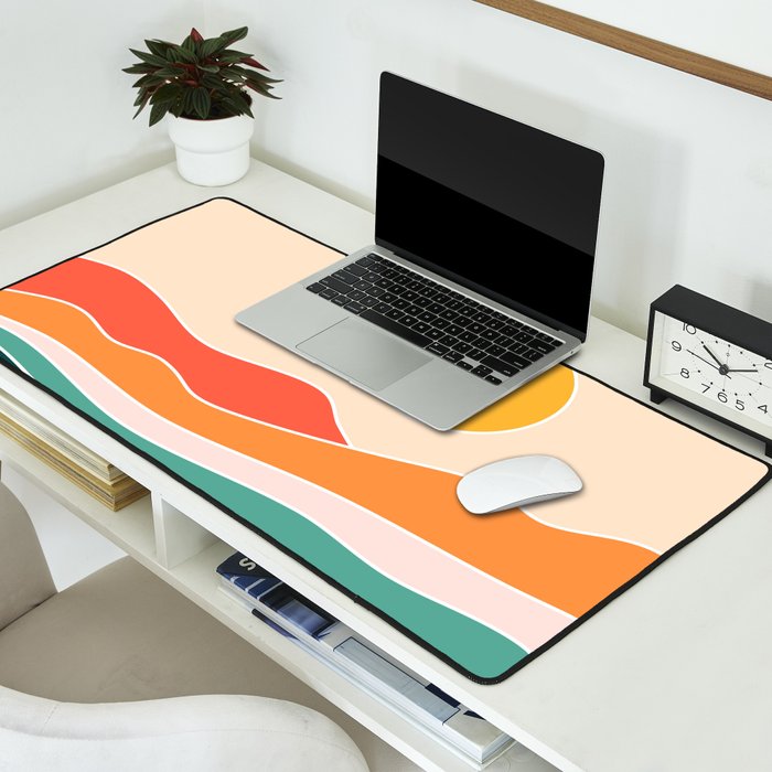 Abstract Landscape 23A Desk Mat Gallery Image 2