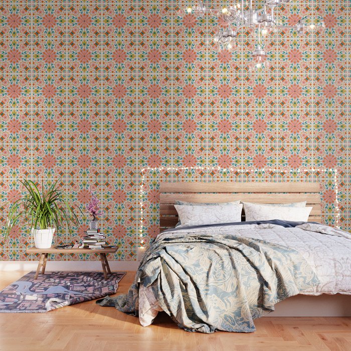 Butterfly Floral Mandala Wallpaper Gallery Image 3