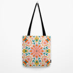 Butterfly Floral Mandala Tote Bag Gallery Image 2