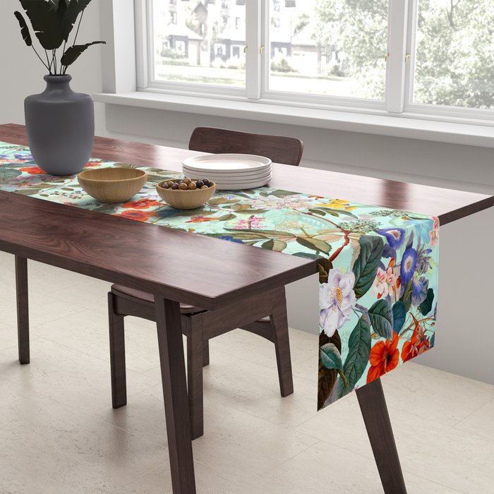 Summer Botanical Garden XVI Table Runner Gallery Image 2