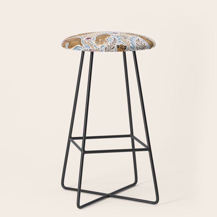 Roaring Floral Retreat Stool Gallery Image 1
