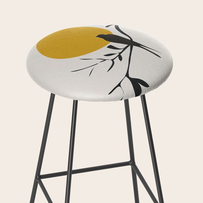 Bird and the Setting Sun Stool Gallery Image 2