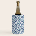 Boho Indigo Damask B Wine Chiller Gallery Image 2