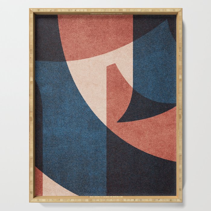 ABSTRACT ALPHABET / Gothic C Serving Tray Gallery Image 1