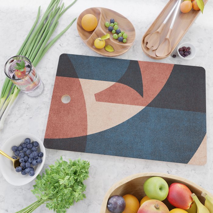 ABSTRACT ALPHABET / Gothic C Cutting Board Gallery Image 2