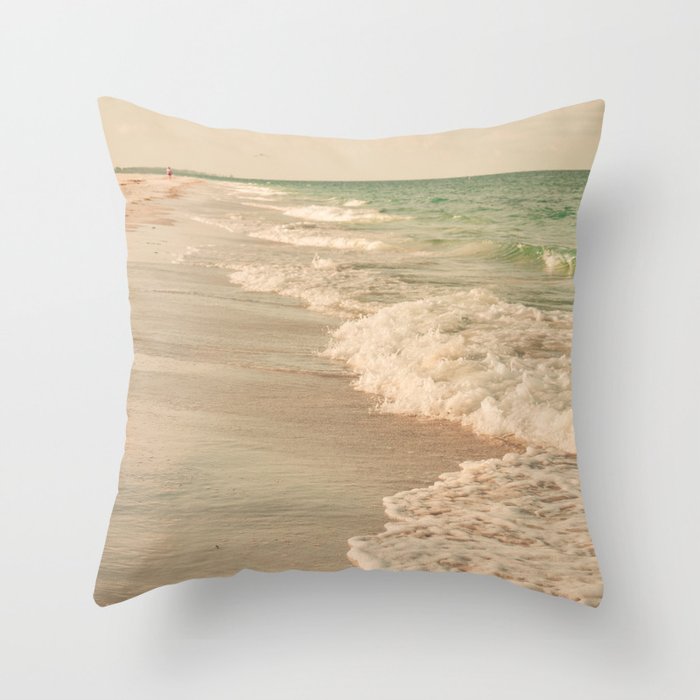 Tropical Beach Love Throw Pillow Gallery Image 6