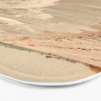 Tropical Beach Love Bath Mat Gallery Image 3