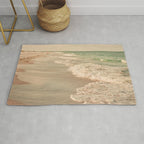 Tropical Beach Love Rug Gallery Image 1