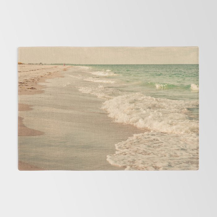 Tropical Beach Love Rug Gallery Image 2