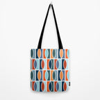 Colorful Mid Century design Tote Bag Gallery Image 2