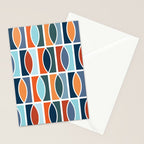 Colorful Mid Century design Stationery Card Gallery Image 2