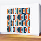 Colorful Mid Century design Wall Mural Gallery Image 2