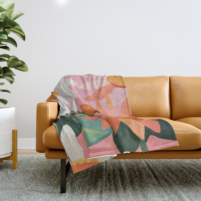 Sunflowers 20 Throw Blanket Gallery Image 1