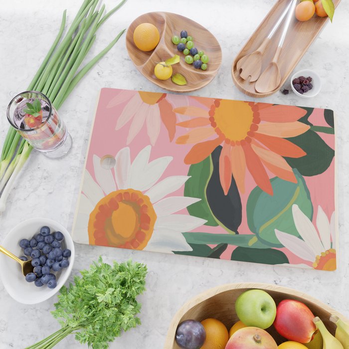 Sunflowers 20 Cutting Board Gallery Image 2
