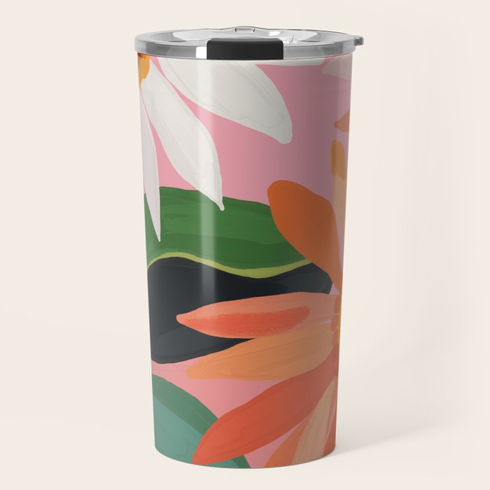 Sunflowers 20 Travel Mug Gallery Image 1