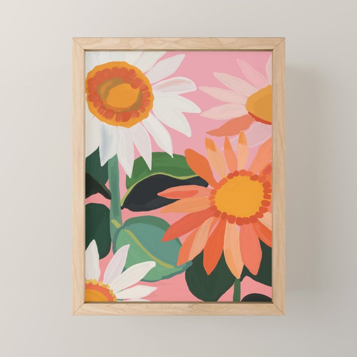 Sunflowers 20 Mini Art Print Gallery Image 1