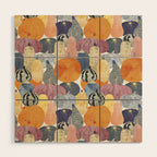 Pumpkin still life Wood Wall Art Gallery Image 1