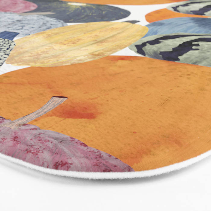 Pumpkin still life Bath Mat Gallery Image 3