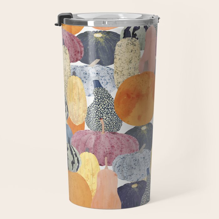 Pumpkin still life Travel Mug Gallery Image 3