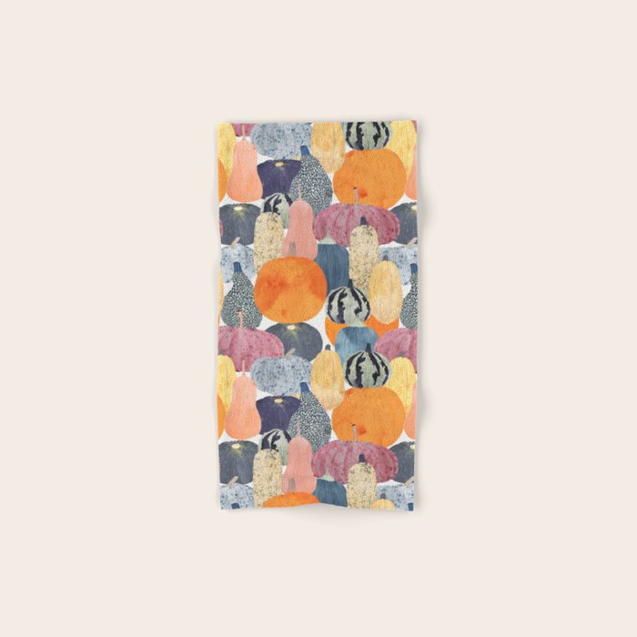 Pumpkin still life Bath Towel Gallery Image 1