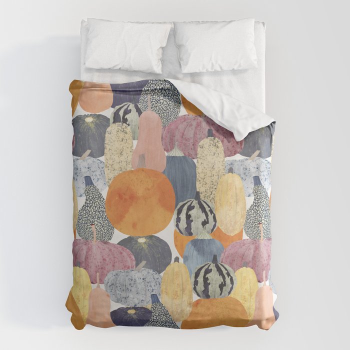 Pumpkin still life Duvet Cover Gallery Image 6