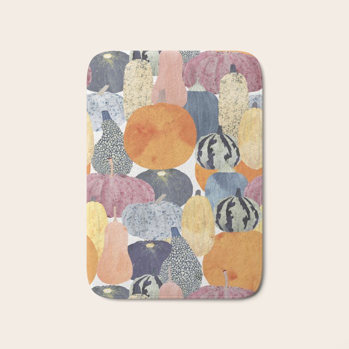Pumpkin still life Bath Mat Gallery Image 1
