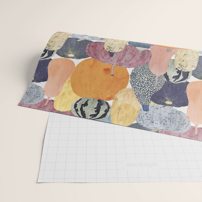Pumpkin still life Wrapping Paper Gallery Image 2