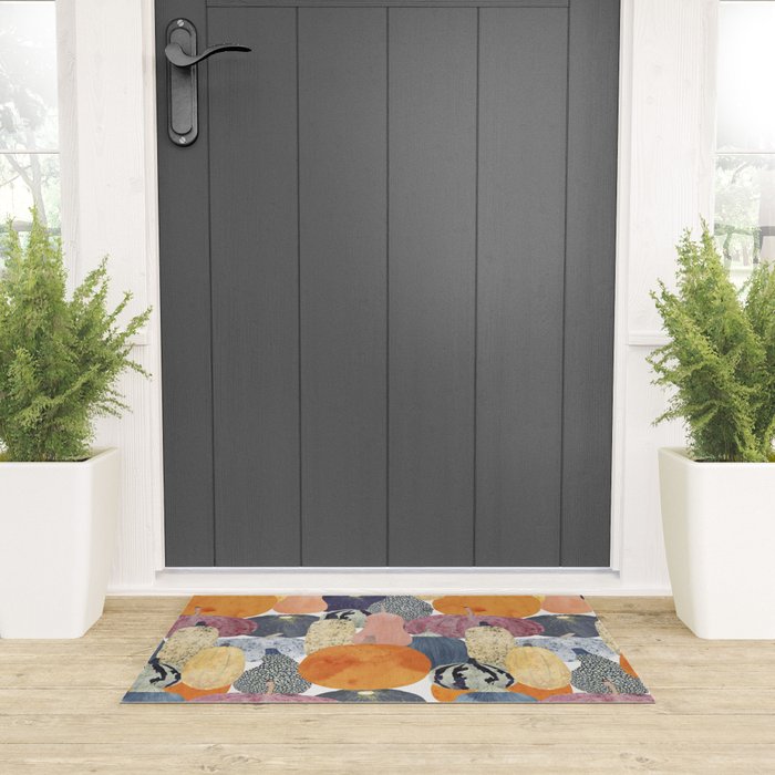 Pumpkin still life Welcome Mat Gallery Image 3